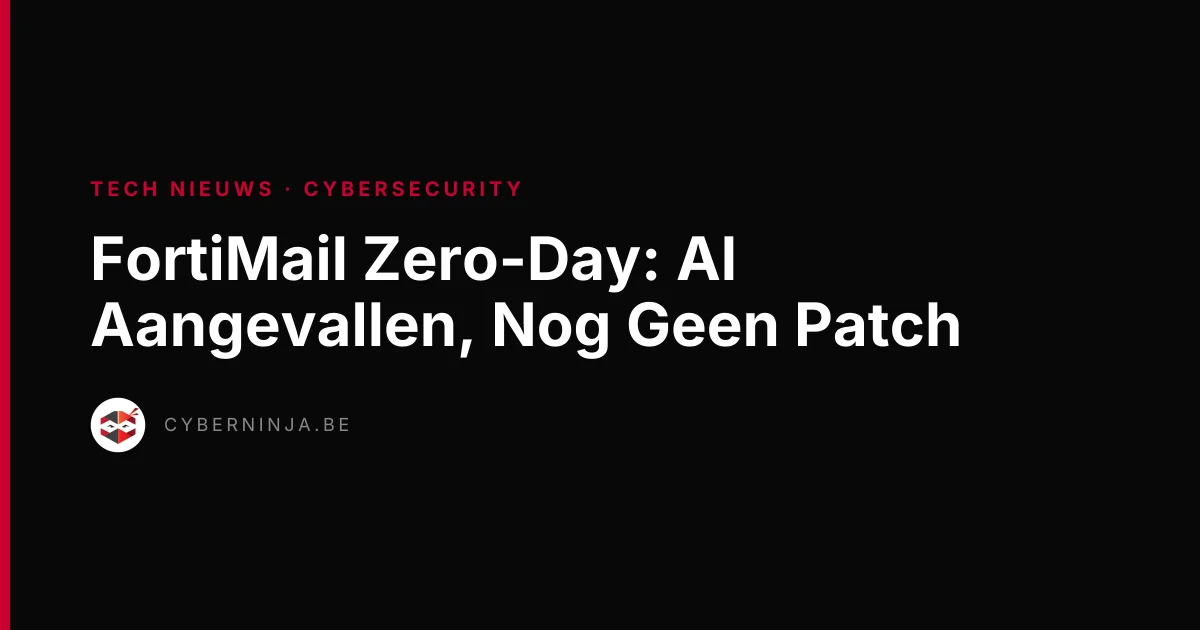 FortiMail Zero-Day: Al Aangevallen, Nog Geen Patch
